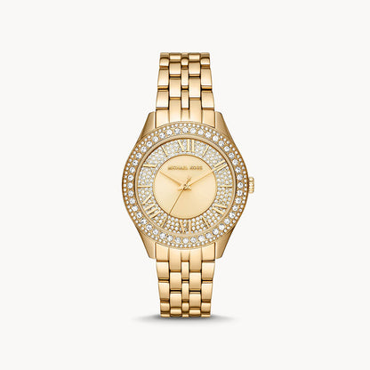 Michael Kors Harlowe Gold Stainless Steel Women's Watch