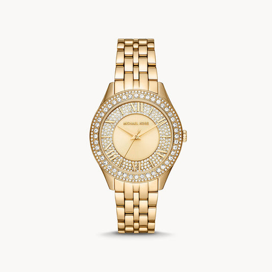 Michael Kors Harlowe Gold Stainless Steel Women's Watch