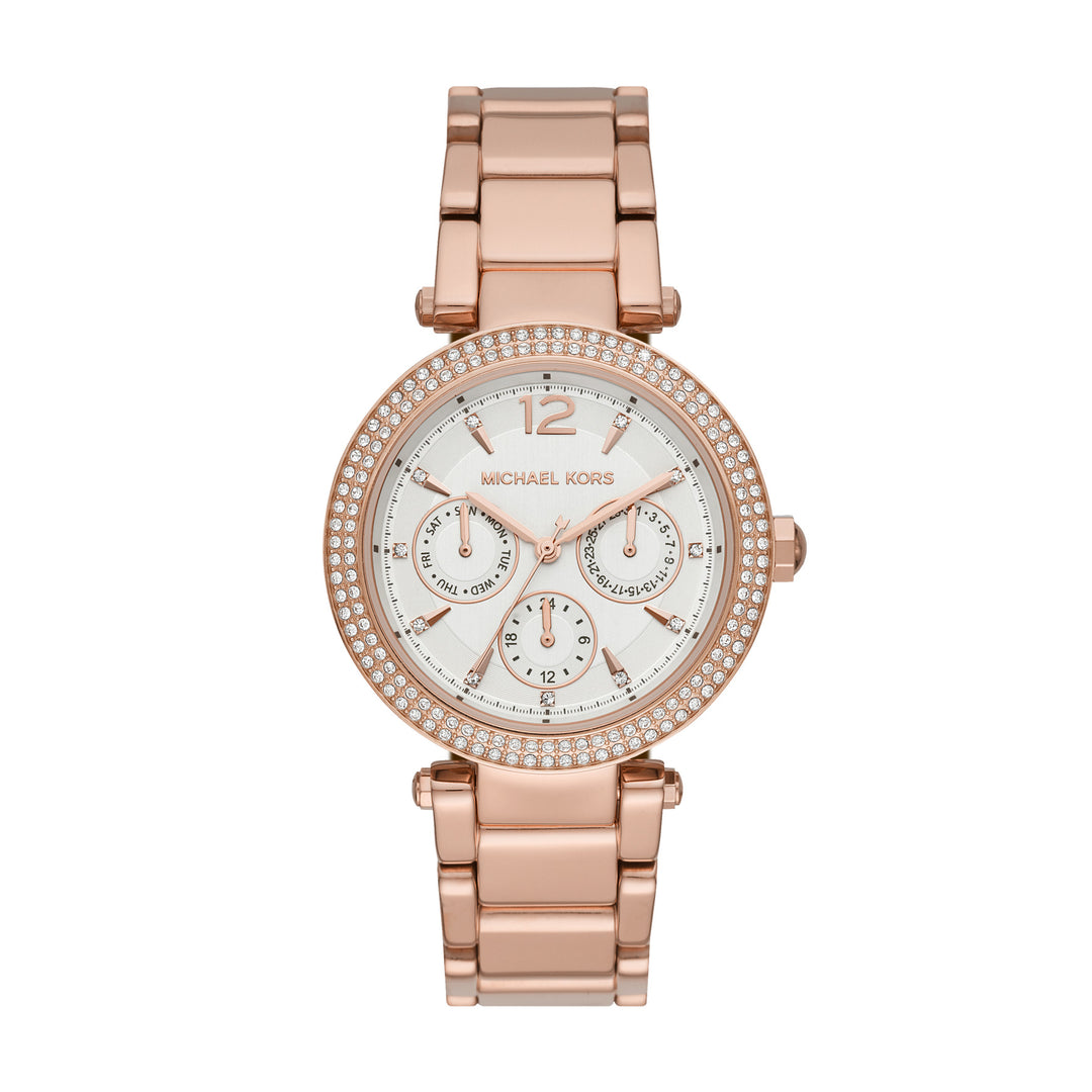 Michael Kors Analog Women's Watch Jwl Gold Plated Metal Bracelet