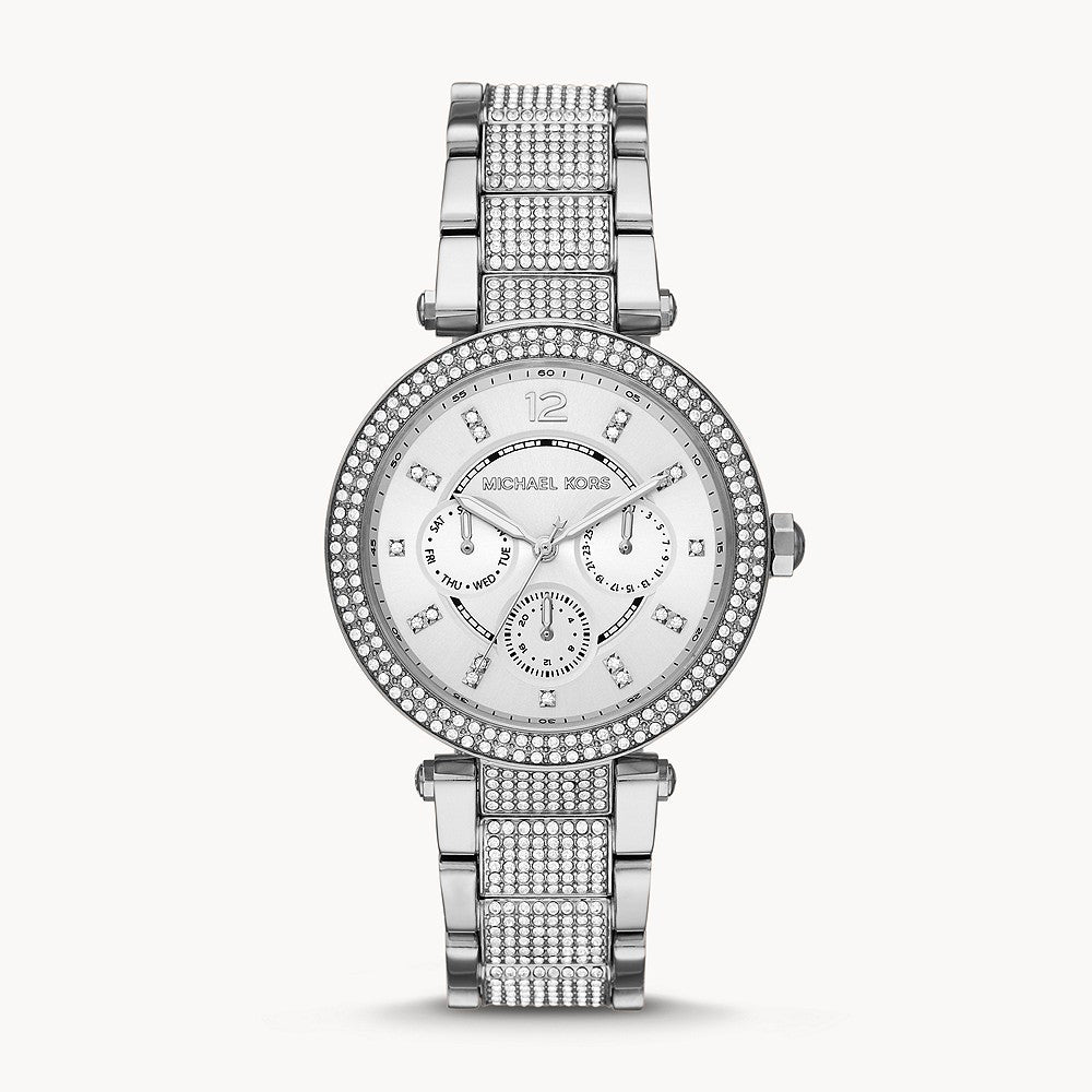 Michael Kors Parker Silver Stainless Steel Women's Watch - MK6759