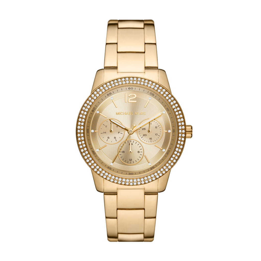 Michael Kors Analog Women's Watch Gold Plated Metal Bracelet
