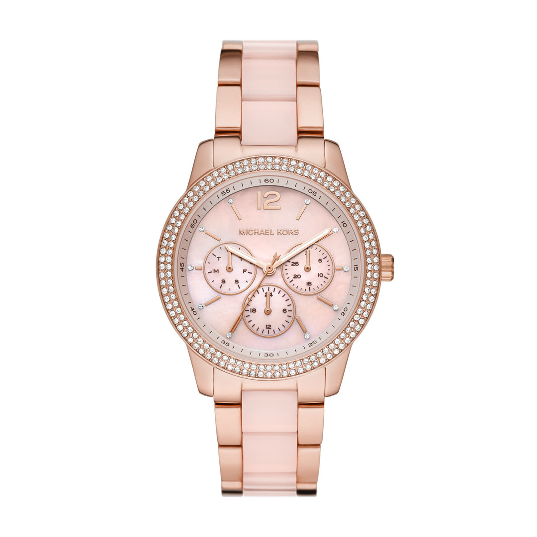 Michael Kors Analog Women's Watch Gold Plated Metal Bracelet
