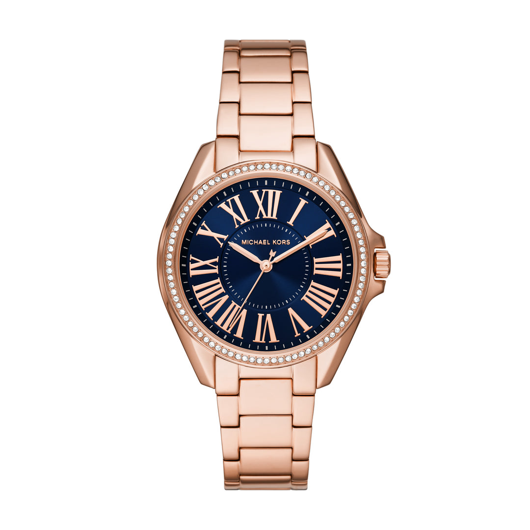 Michael Kors Analog Women's Watch Gold Plated Metal Bracelet