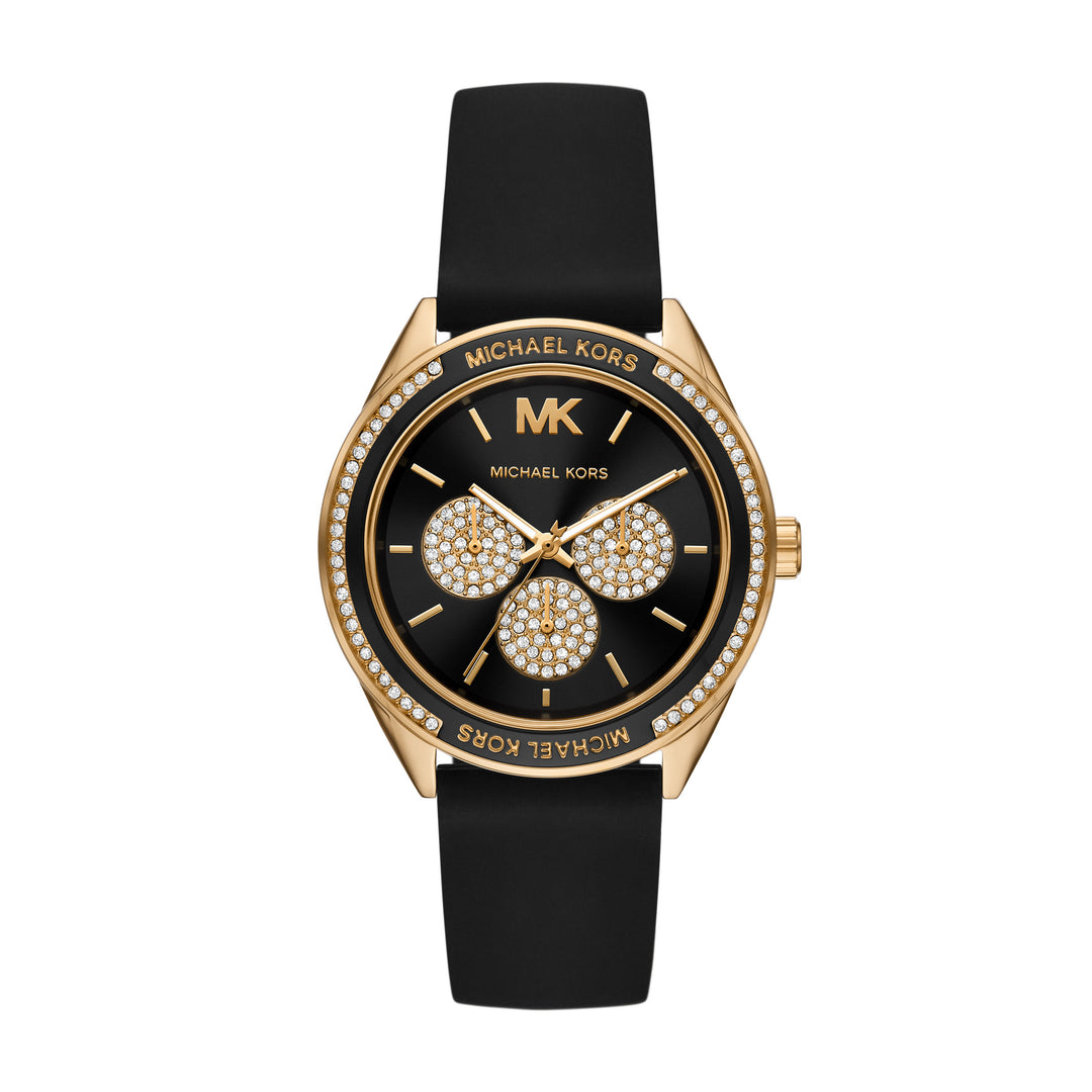 Michael Kors Analog Women's Watch Gold Plated Plastic Strap