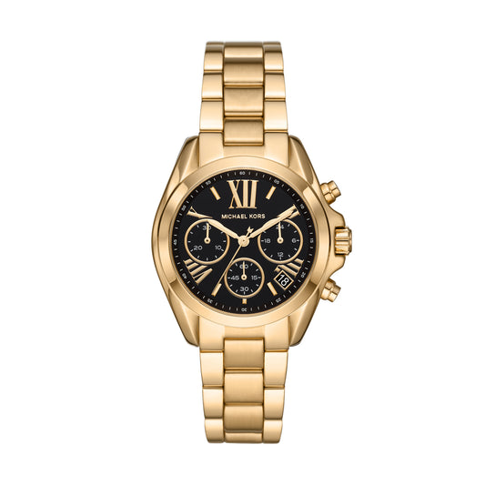 Michael Kors Analog Women's Watch Gold Plated Metal Bracelet