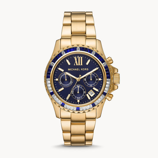 Michael Kors Everest Chronograph Gold-Tone Stainless Steel Women's Watch