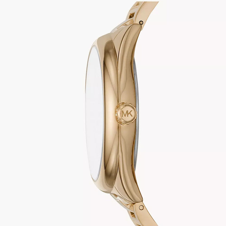Michael Kors Janelle Women's Three-Hand Gold-Tone Steel Watch - MK7088