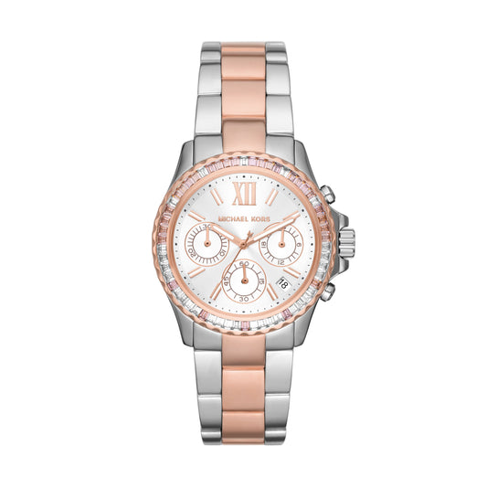 Michael Kors Everest Chronograph Two-Tone Stainless Steel Women's Watch