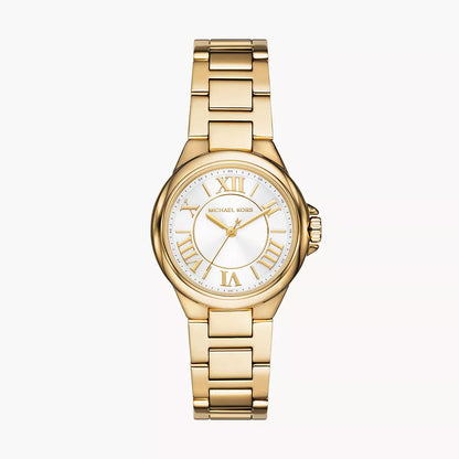Michael Kors Camille Women's Three-Hand Gold-Tone Stainless Steel Watch