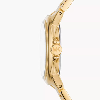 Michael Kors Camille Women's Three-Hand Gold-Tone Stainless Steel Watch