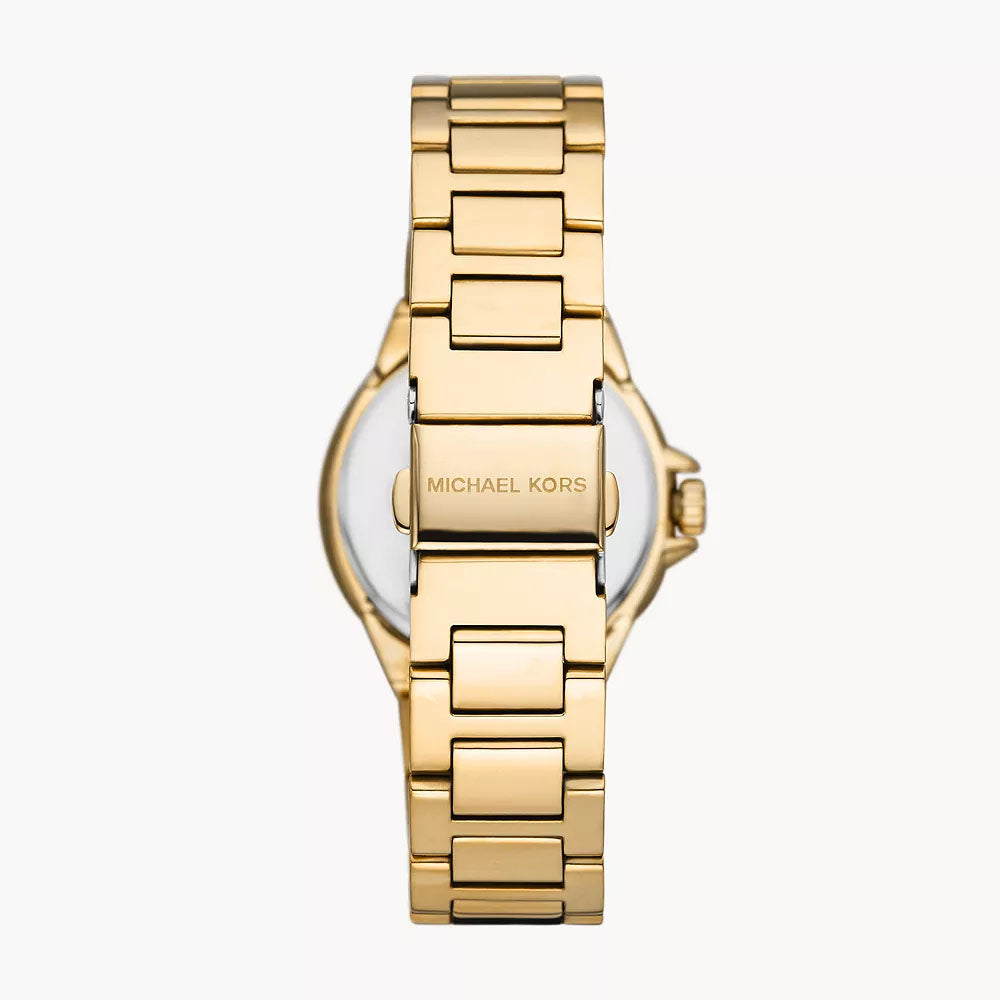 Michael Kors Camille Women's Three-Hand Gold-Tone Stainless Steel Watch