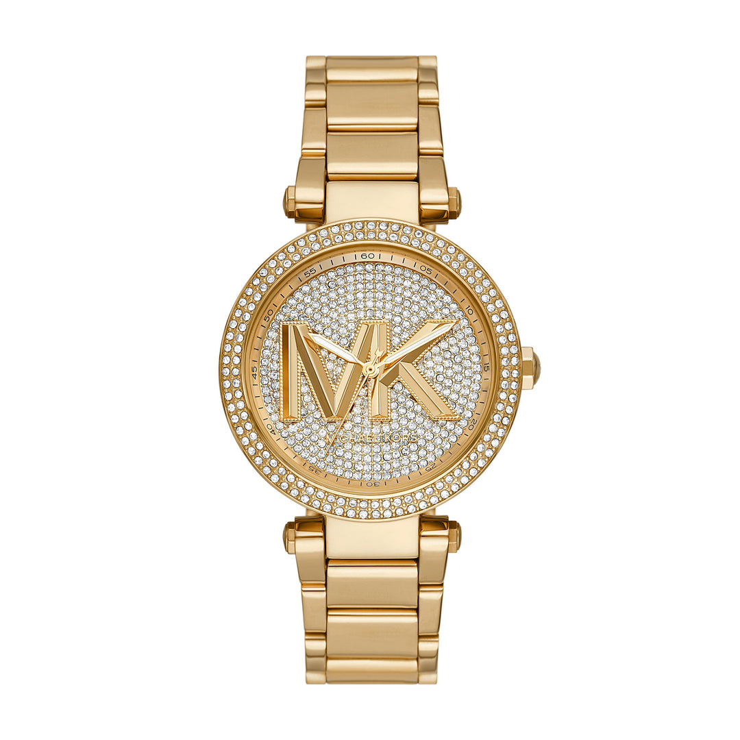 Michael Kors Parker Three-Hand Gold-Tone Stainless Steel Women's Watch - MK7283