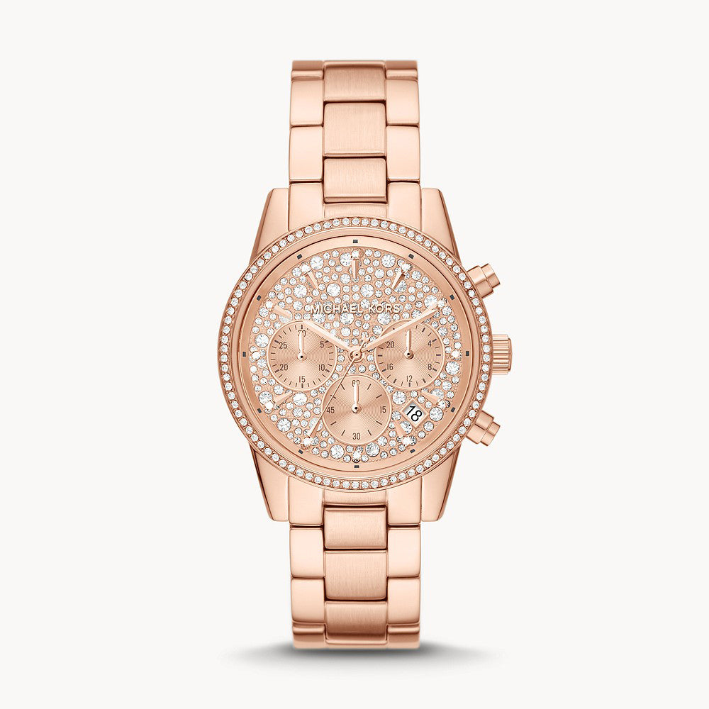 Michael Kors Ritz Chronograph Women's Watch - MK7302