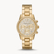 Michael Kors Bryant Chronograph Gold-Tone Stainless Steel Women's Watch