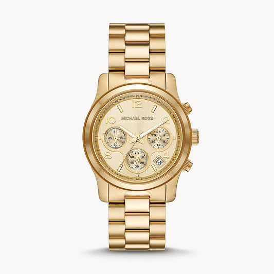Michael Kors Runway Gold Stainless Steel Women's Watch