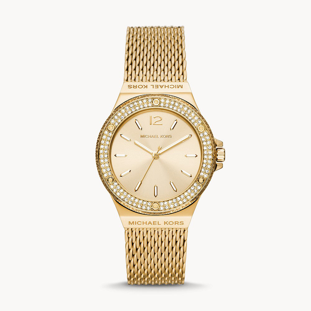 Michael Kors Lennox Gold Stainless Steel Women's Watch