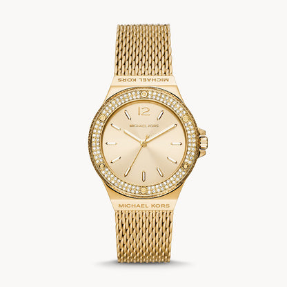 Michael Kors Lennox Gold Stainless Steel Women's Watch