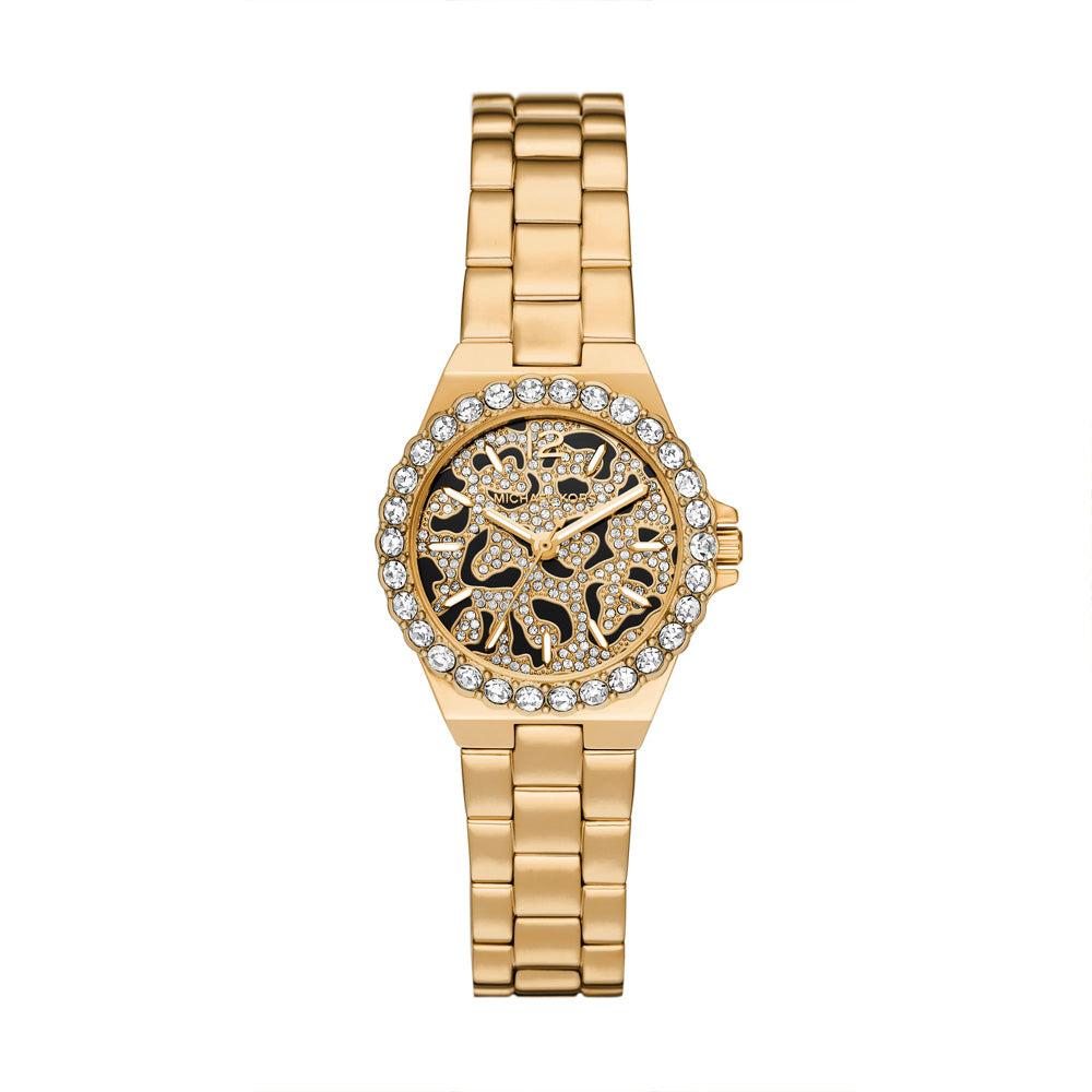 Michael Kors Lennox Women's Gold-Tone Stainless Steel Watch - MK7394