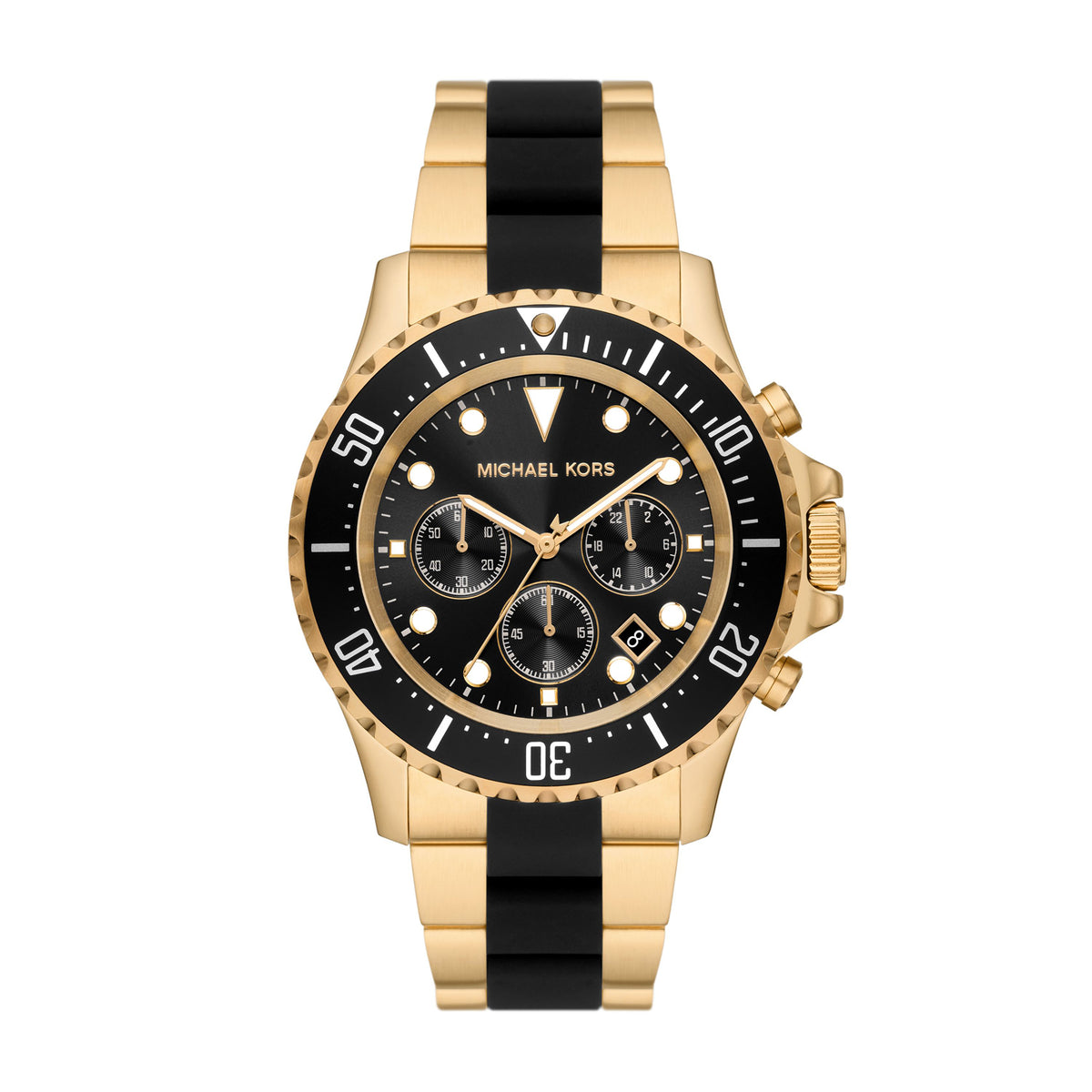 Michael Kors Everest Chronograph Black Stainless Steel Men's Watch