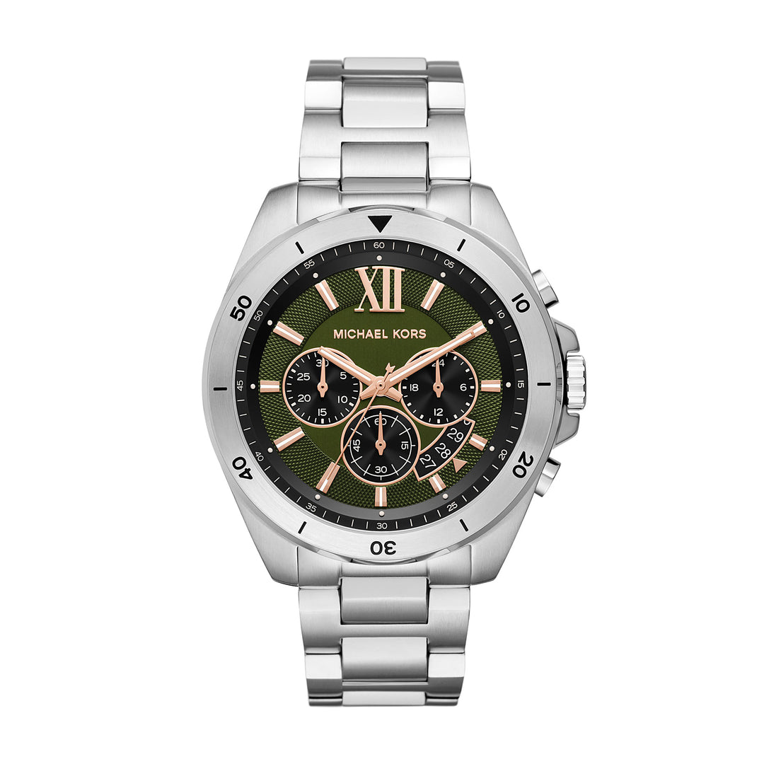 Michael Kors Brecken Chronograph Stainless Steel Men's Watch - MK8984