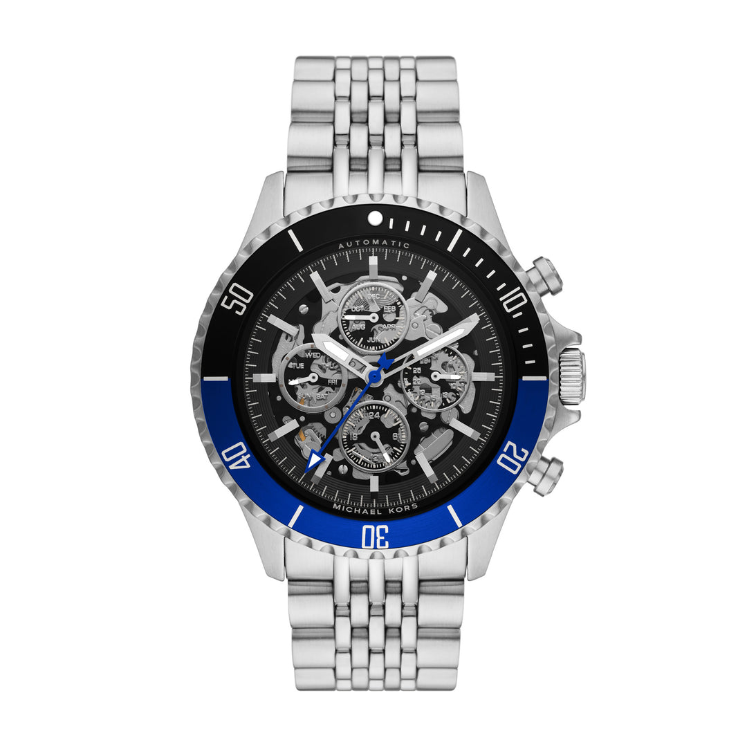 Michael Kors Bayville Automatic Chronograph Stainless Steel Men's Watch - MK9045