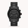 Michael Kors Runway Black Stainless Steel Men's Watch