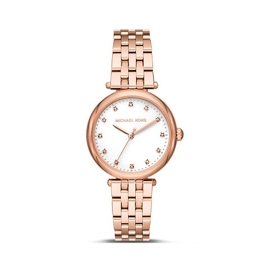 Michael Kors Analog Women's Watch Gold Plated Metal Bracelet