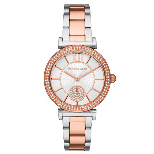 Michael Kors Analog Men's Watch Gold Plated Metal Bracelet