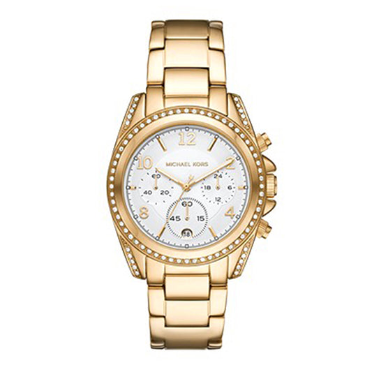 Michael Kors Analog Women's Watch Gold Plated Metal Bracelet