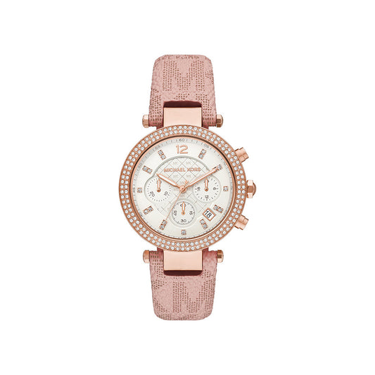 Michael Kors Analog Women's Watch Gold Plated Plastic Band