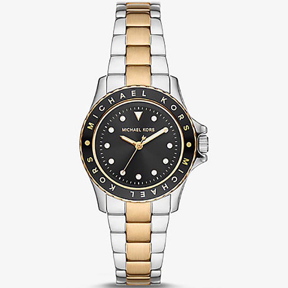 Michael Kors Analog Men's Watch Gold Plated Metal Bracelet - MK6955