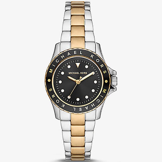Michael Kors Analog Men's Watch Gold Plated Metal Bracelet