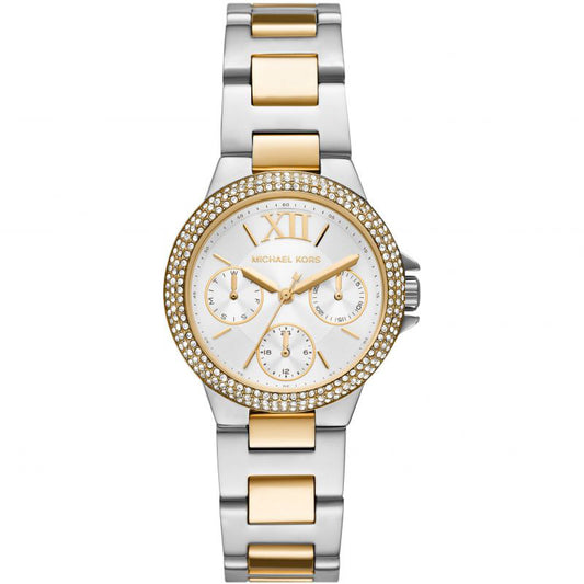 Michael Kors Analog Men's Watch Gold Plated Metal Bracelet