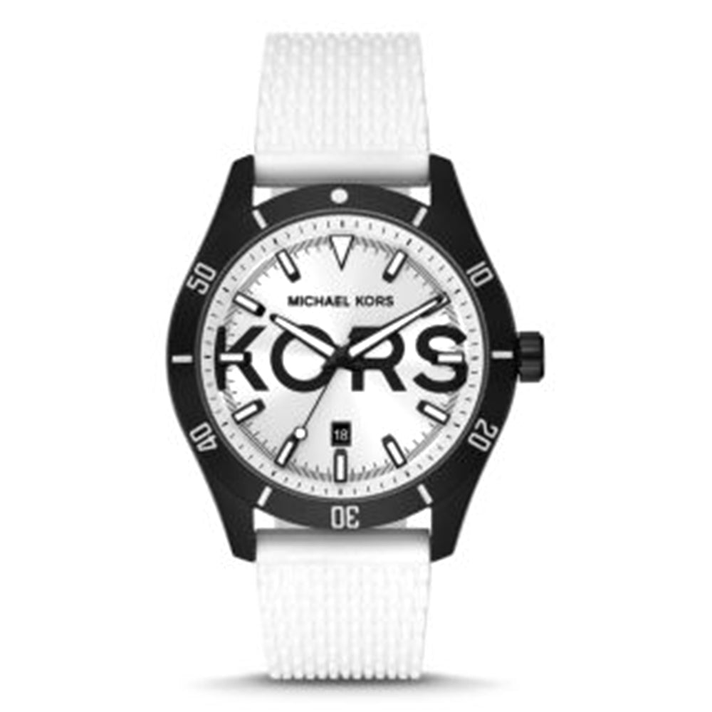 Michael Kors Analog Men's Watch Stainless Steel Plastic Strap - MK8893