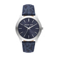 Michael Kors Analog Men's Watch Stainless Steel Plastic Strap