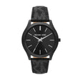 Michael Kors Analog Men's Watch Stainless Steel Plastic Strap