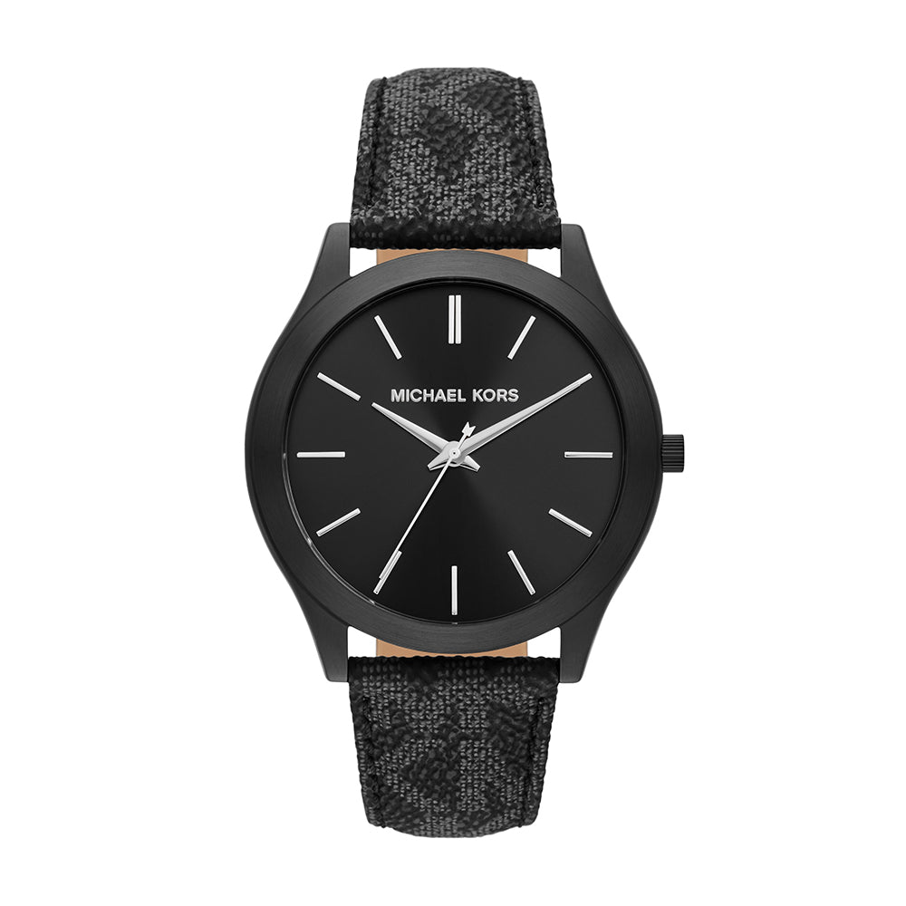 Michael Kors Analog Men's Watch Stainless Steel Plastic Strap