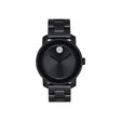 Movado Bold Women's Watch Black Tone Case Quartz