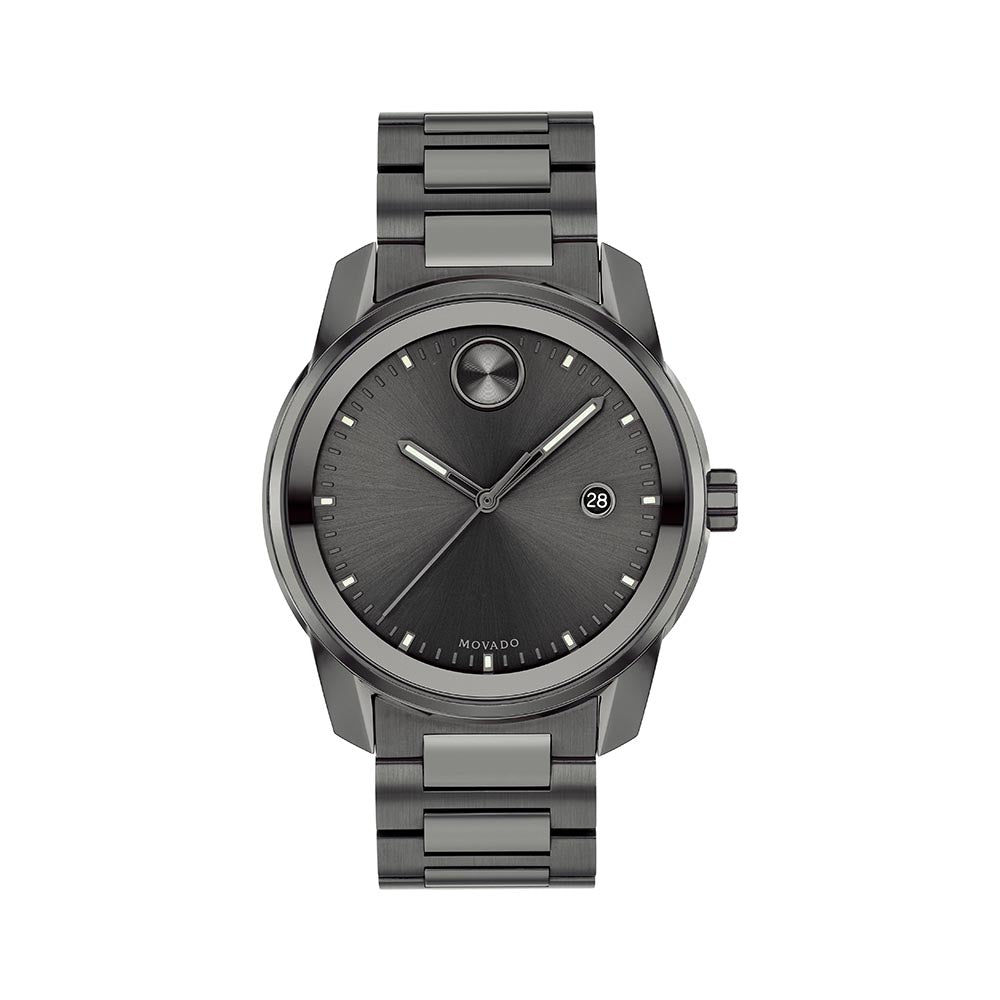 Movado Women's Watch Grey Tone Case Quartz