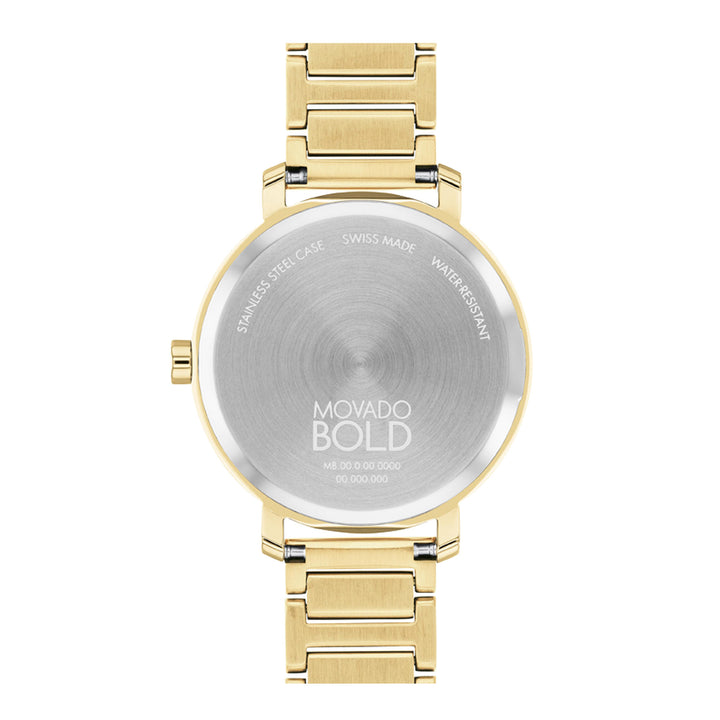 Movado Women's Watch Gold Tone Case Quartz