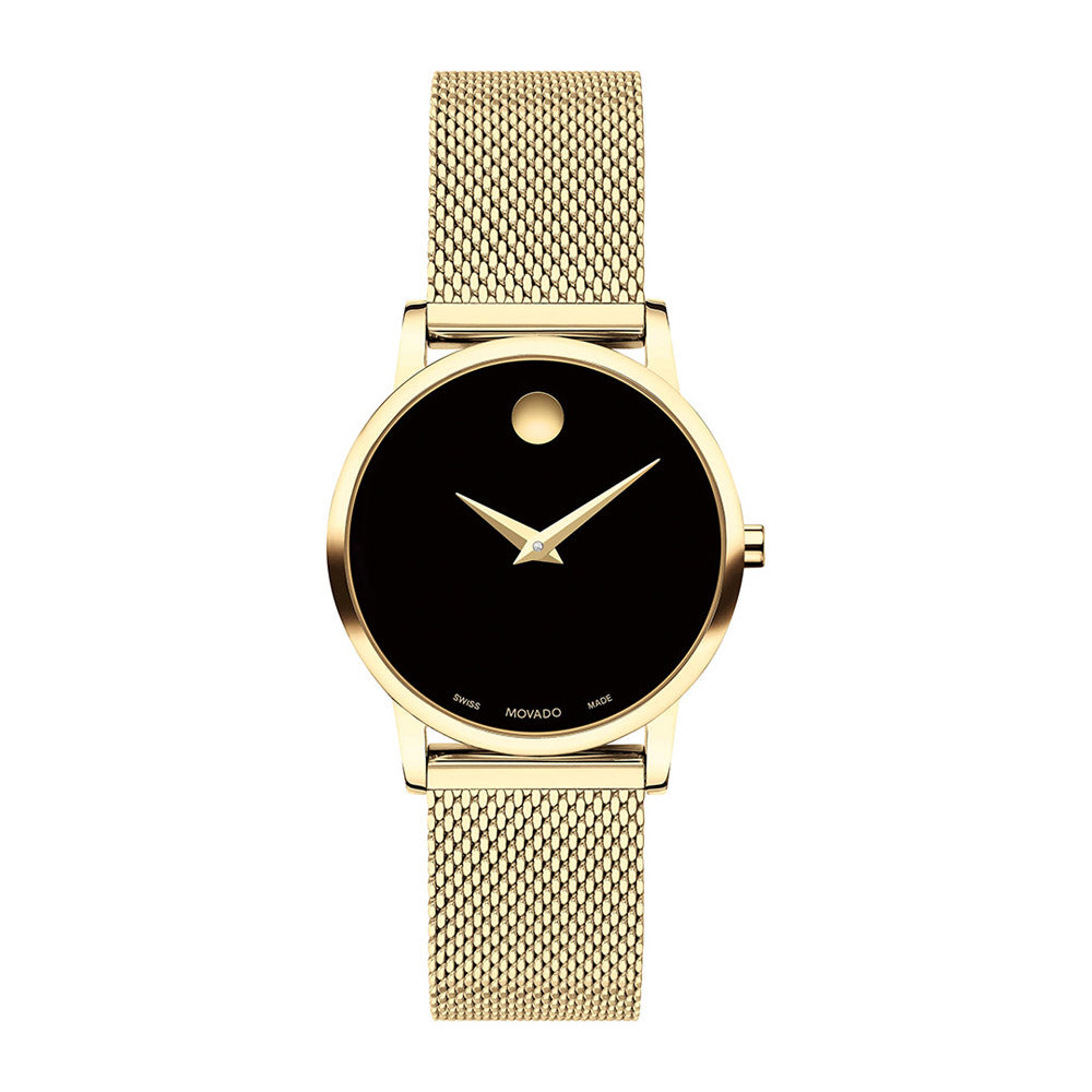 Movado Women's Watch Black Tone Case Quartz