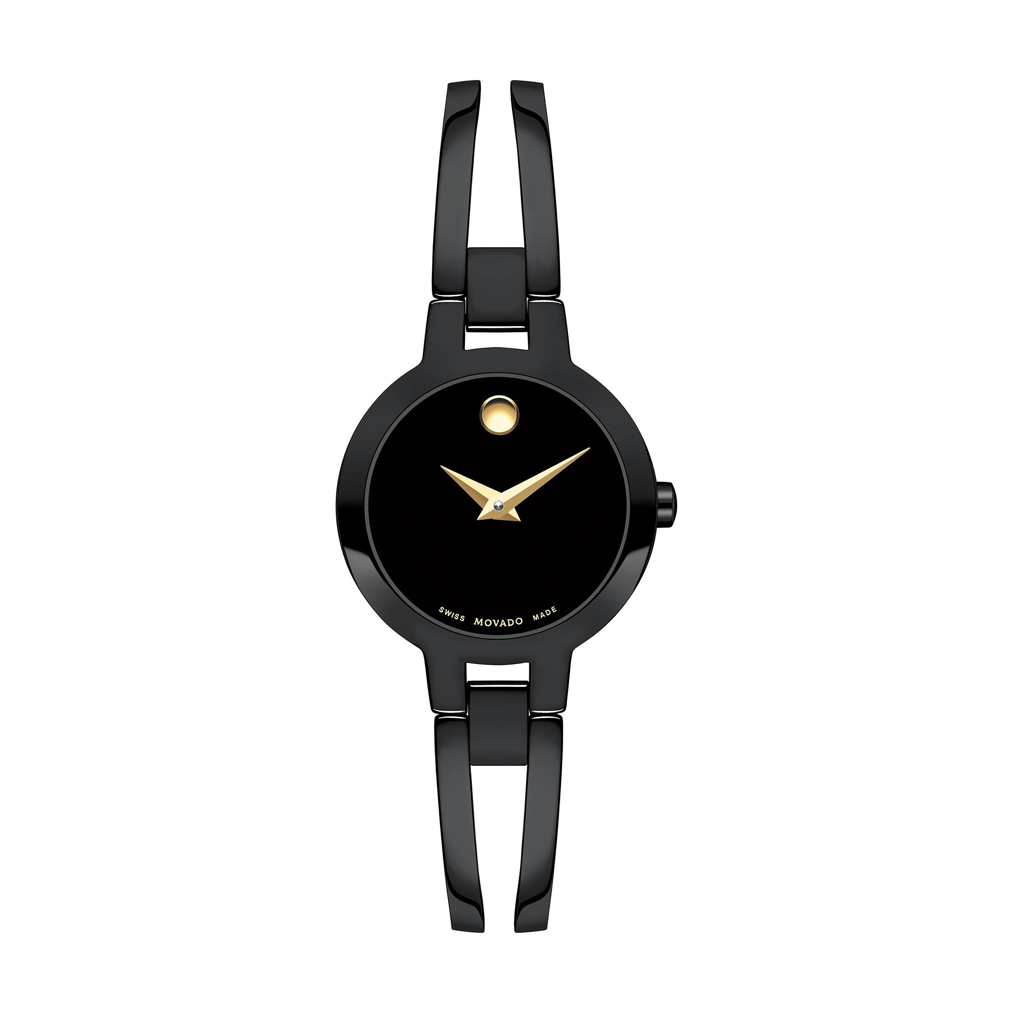 Movado Women's Watch Black Tone Case Quartz – The Watch House