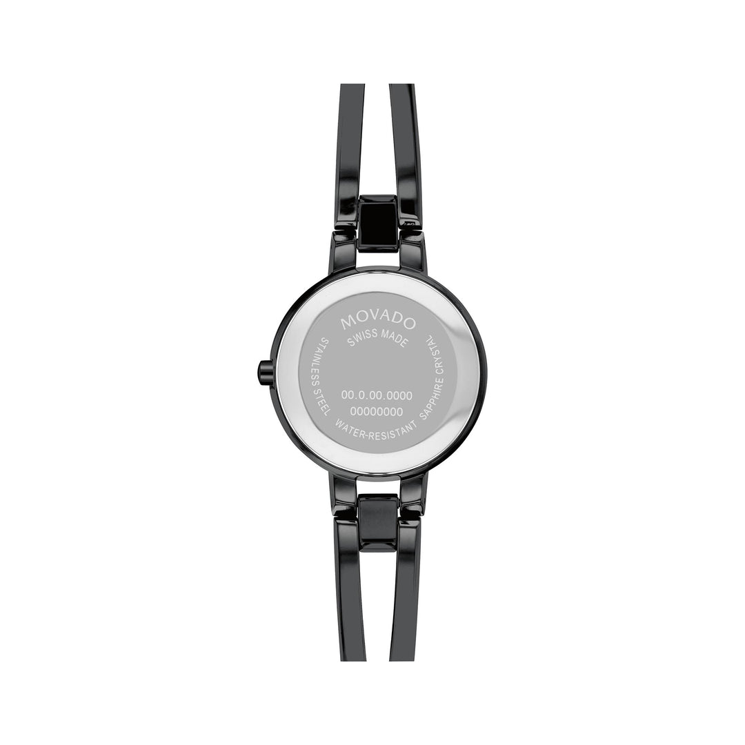 Movado Women's Watch Black Tone Case Quartz