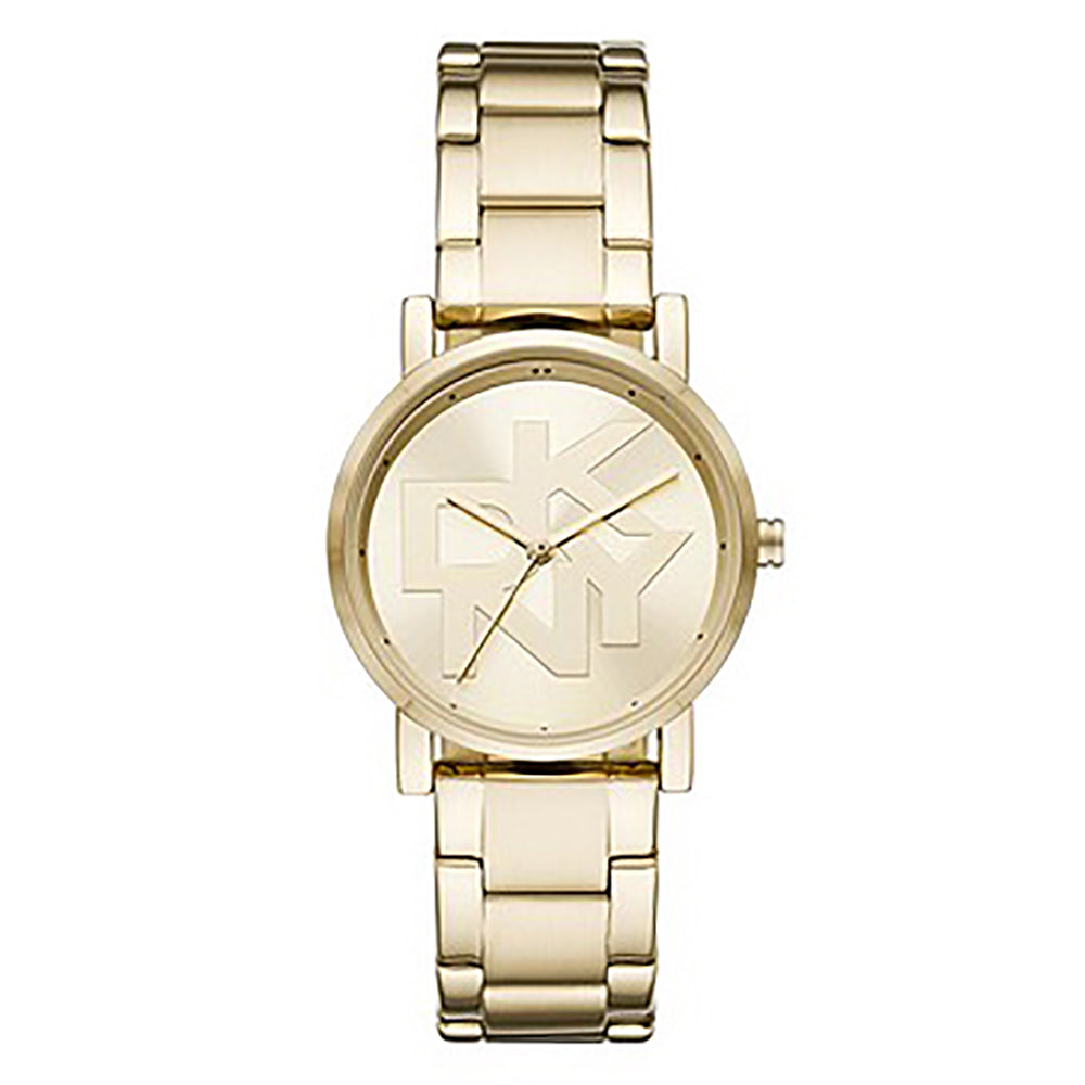 DKNY Soho Three-Hand Rose Gold-Tone Stainless Steel Watch - NY6679 - Watch  Station