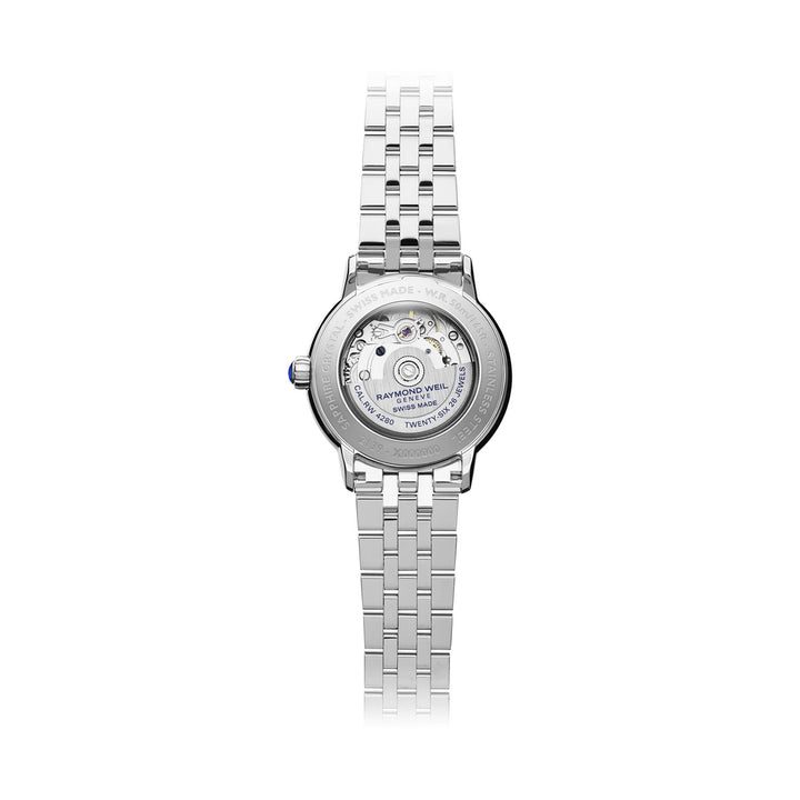 Raymond Weil Women's Maestro Automatic Moon Phase Bracelet Mother of Pearl Dial Diamond Watch