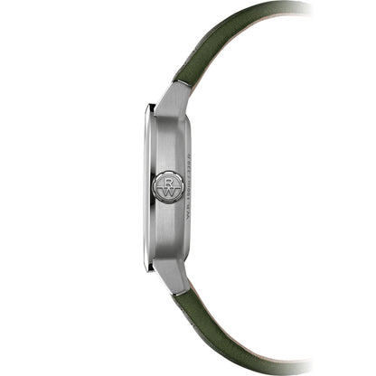 Raymond Weil Freelancer Calibre RW1212 Men’s Automatic Green Leather Strap Watch 40mm