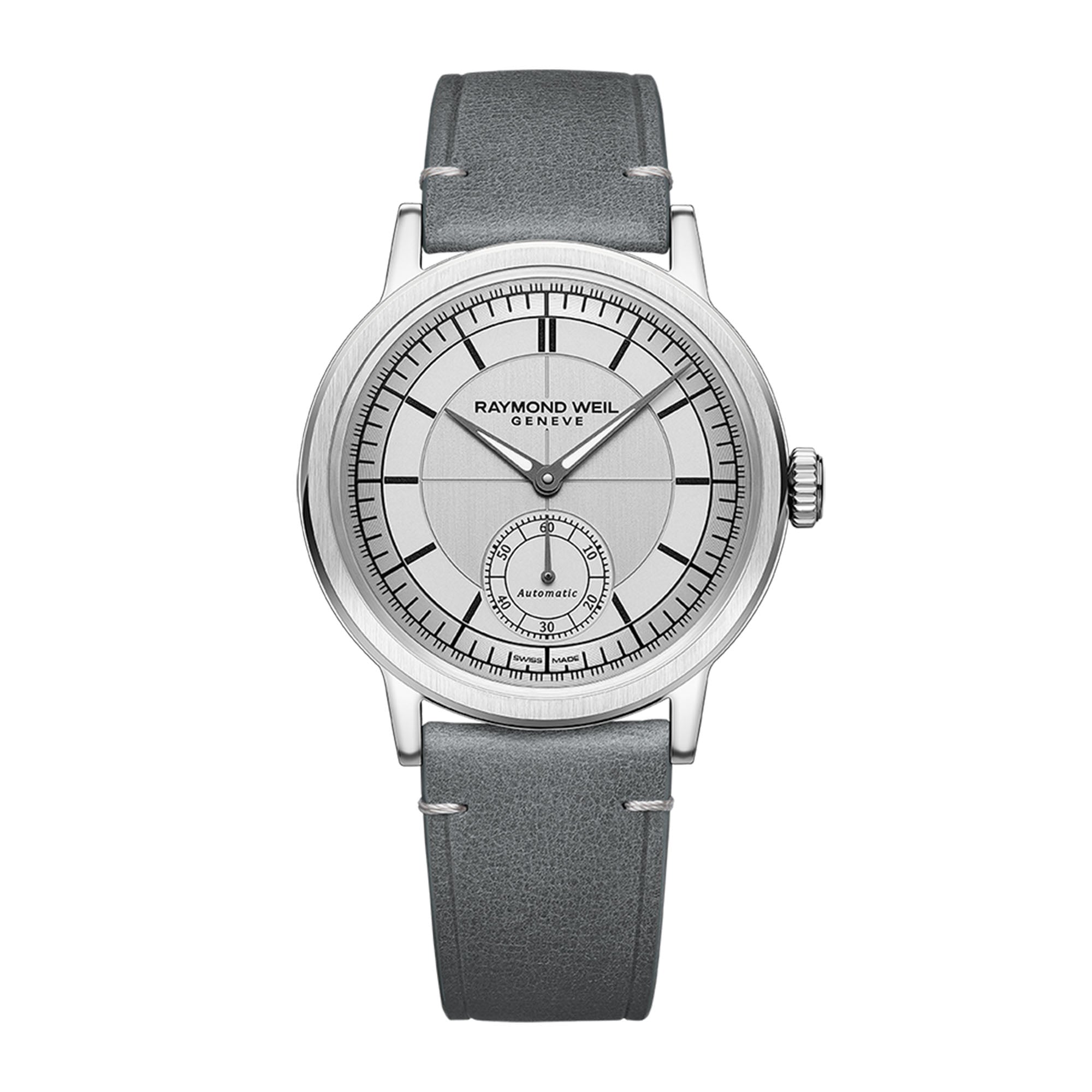 Raymond Weil Millesime Men's Automatic Small Seconds Watch 39.5mm The Watch House Raymond Weil Millesime Men's Automatic Small Seconds Watch 39.5mm The Watch House