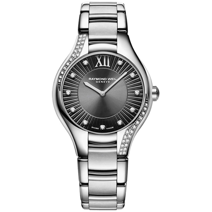 Raymond Weil Women's Noemia Steel Bracelet Grey Dial Diamond Watch