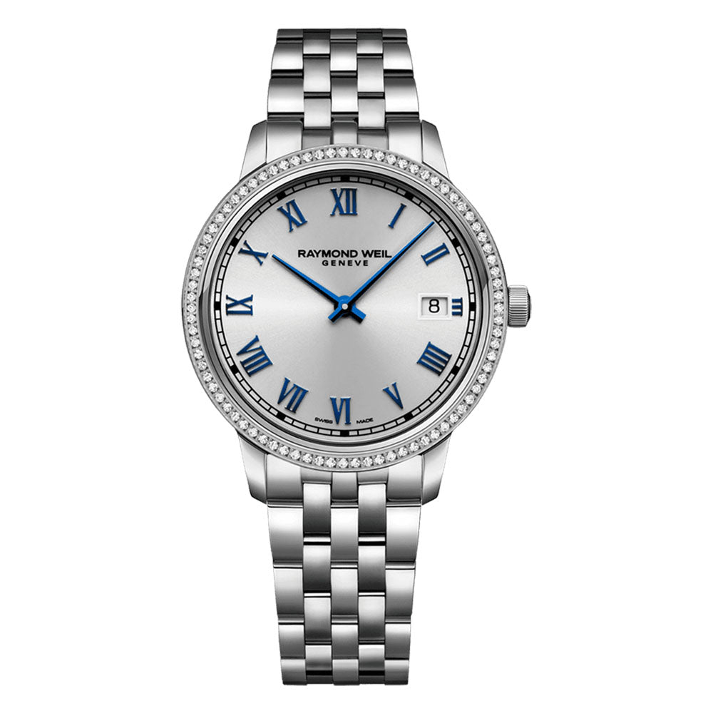 Raymond Weil Raymond Weil Toccata Women's Stainless Steel Silver Dial Diamond Watch 