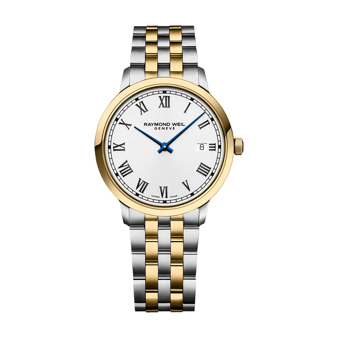 Raymond Weil Toccata Men's Classic Two-Tone Gold PVD Quartz Watch 39mm